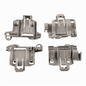 holdere til tallerkenrække i underkurv på Bosch, Siemens opvasker. 